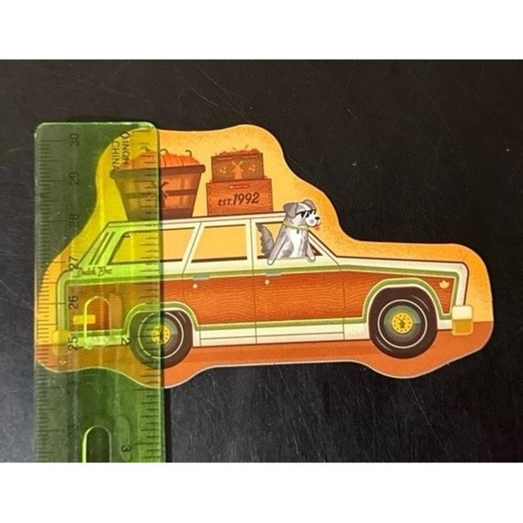 Dutch Bros Sticker 9/2025 Station Wagon Dog Pumpkins Fall Collectible - Picture 3 of 4